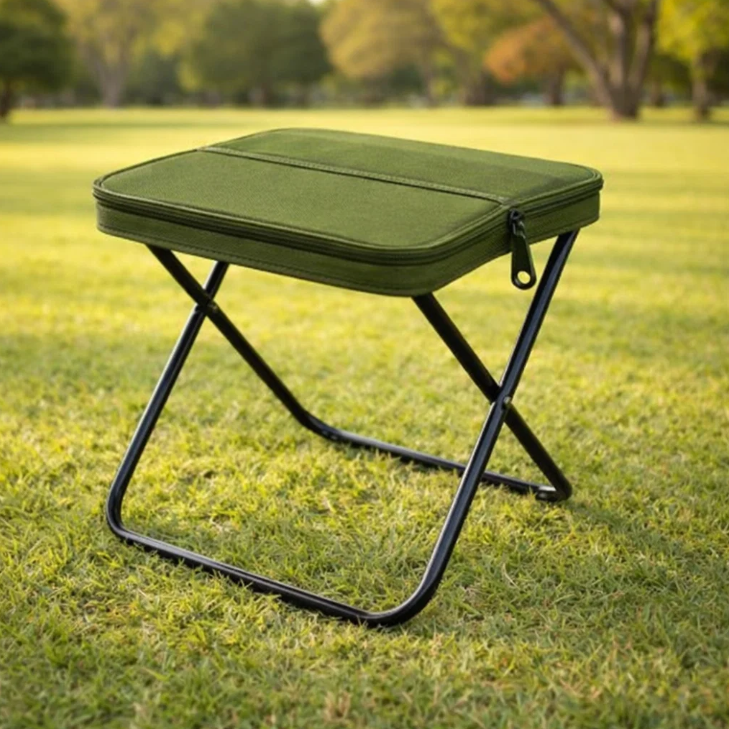 Portable Folding Seat - Sit Comfortably Anywhere Without Carrying Bulky Chairs