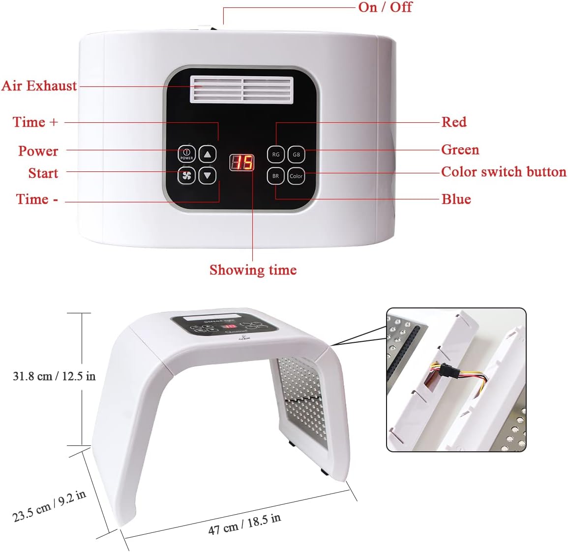 7 Photon LED Light Therapy