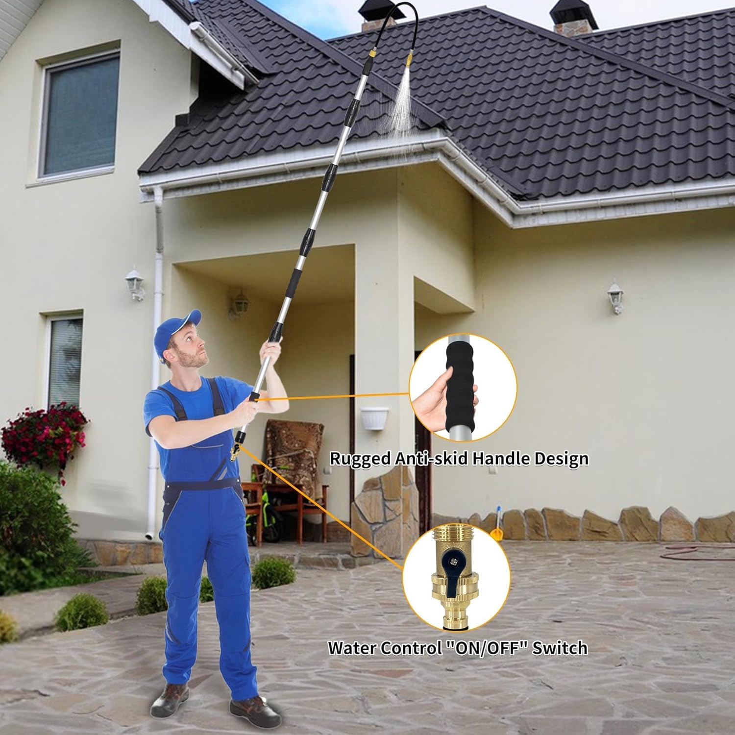 GutterScope™ - Telescopic Gutter Cleaner