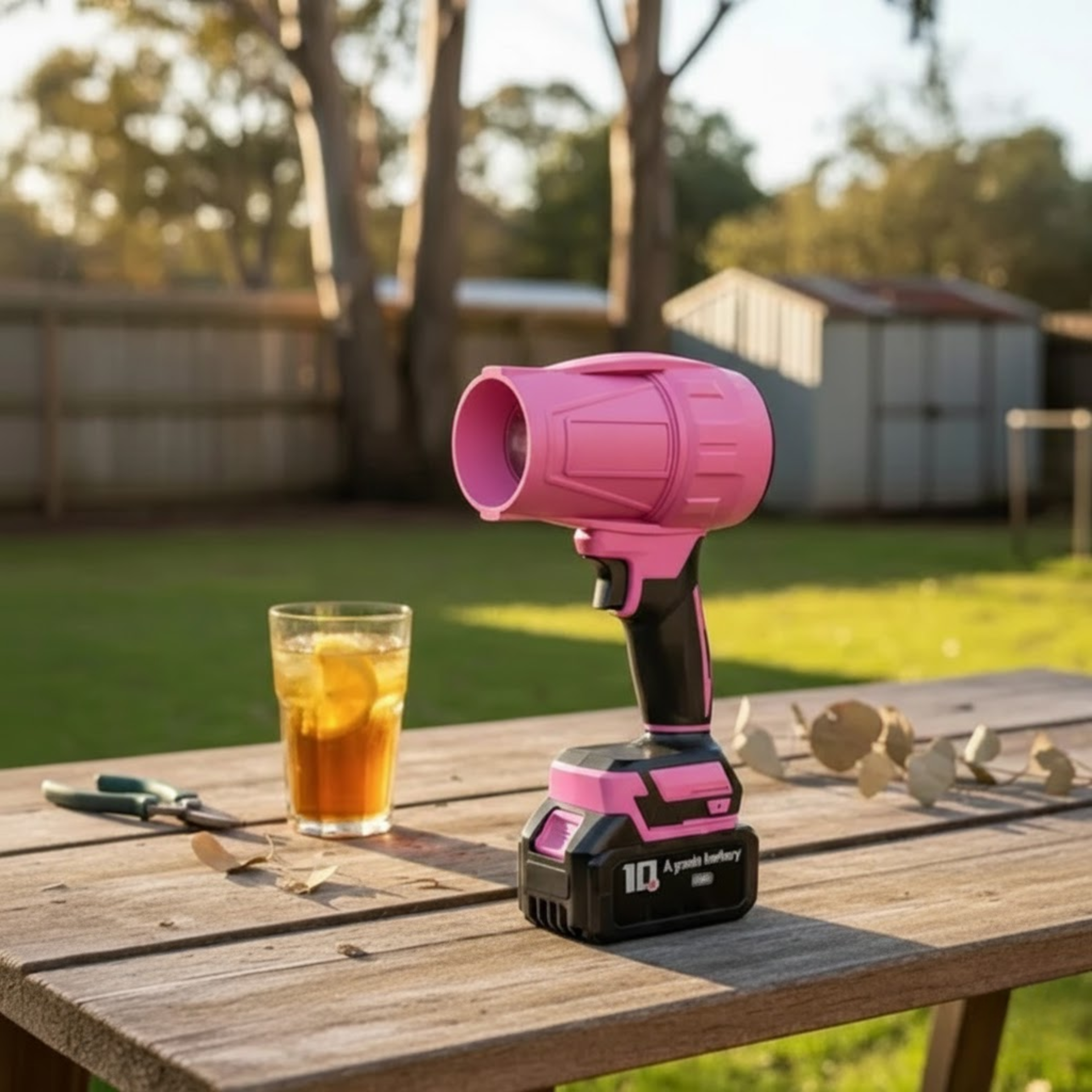 Ultra-Light Cordless Leaf Blower – Clear Leaves Fast, Anywhere - 2X Free Batteries Included