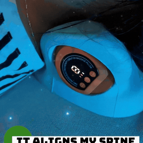 How the heated neck massager works