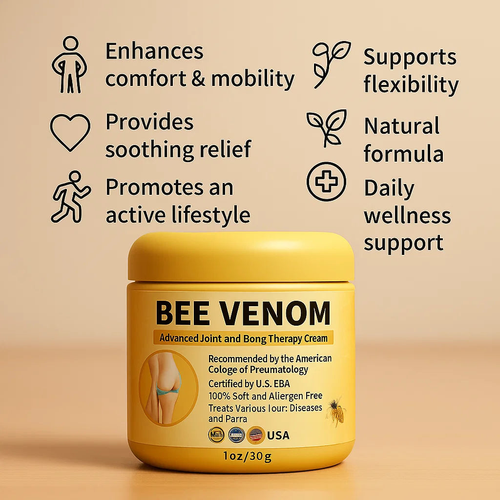 Bee Venom Bone & Joint Pain Relief Cream