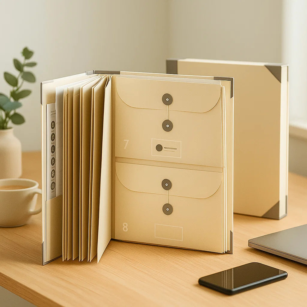 Emergency Binder Document Organiser - Securely Stores Documents You Can’t Afford to Lose