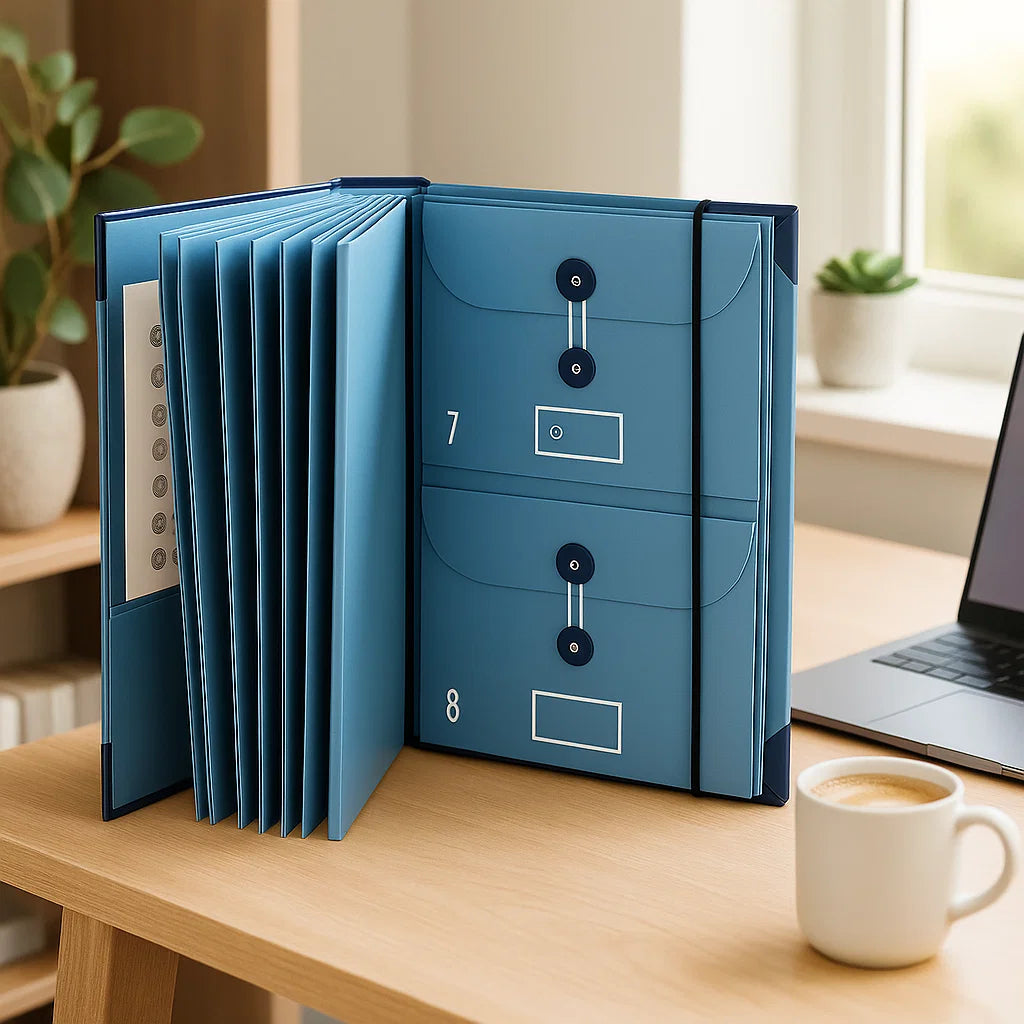 Emergency Binder Document Organiser - Securely Stores Documents You Can’t Afford to Lose
